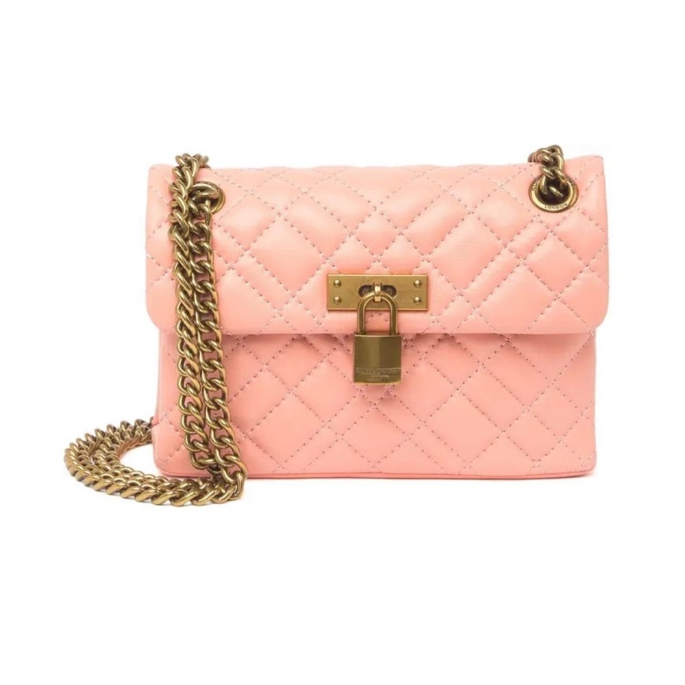 Kurt Geiger quilted purse with padlock